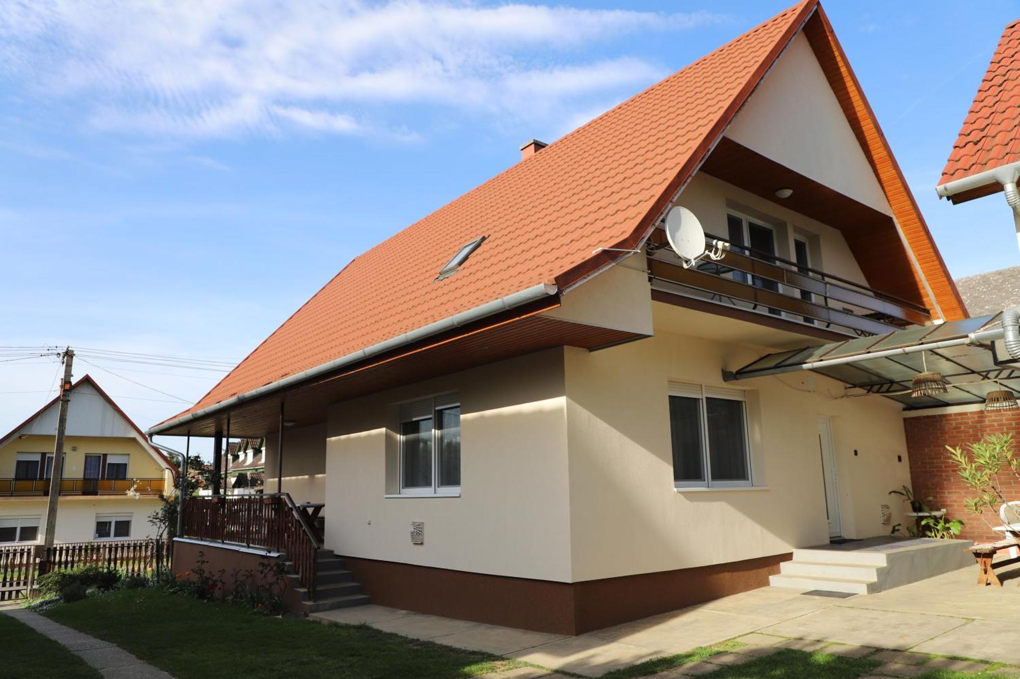 Attila Vendeghaz Apartment Balatonboglar Bagian luar foto